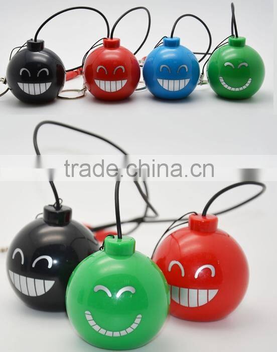 rechargeable popular design 3.5mm plug mini sound bomb pc speaker shenzhen
