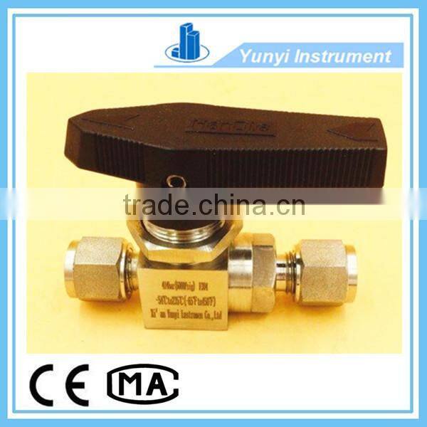 ferrule micro needle valve