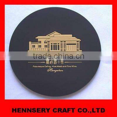 Fashion 3D 2D silicone rubber pvc poker coaster