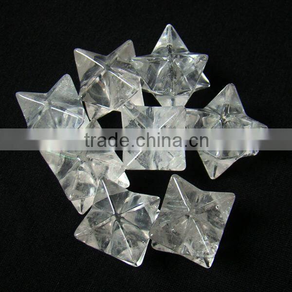 Natural Crystal Quartz Merkaba Star For Wholesale
