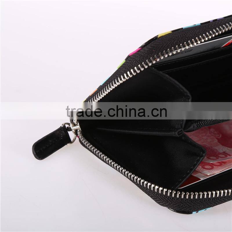 New Model Lady Wallet/Fashion Wholesale Cartoon Printing Woman Wallet/Festival gift