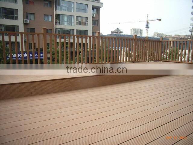Composite decking solid/WPC crack-resistant decking/Polish and embossing deck floor