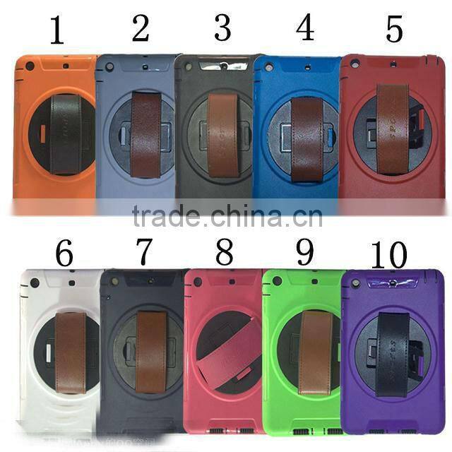 360 rotation holder stand hard case for ipad 2 3 4