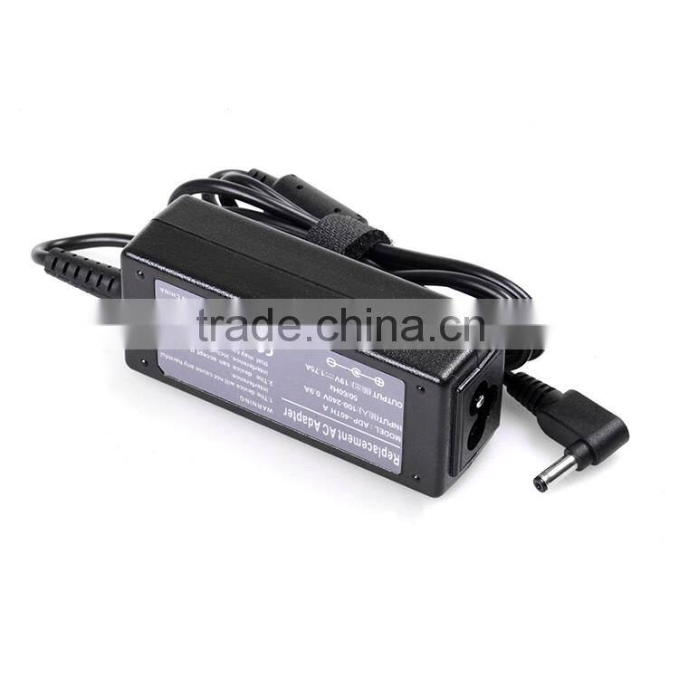 hot selling laptop adapter 19v 1.75a with best price and high quality for Asus