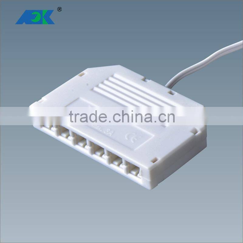 fluorescent light bulb white color 2pin electronic mini plug connectors for led distribution box