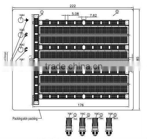 2390 Tie-point Solderless Breadboard TCB-206