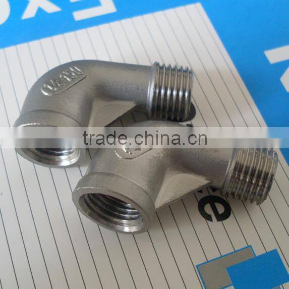 2015 New Design ! 1" 90deg Cast Male Elbow Fitting Type 304
