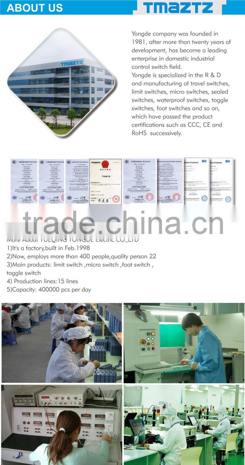 2 pins 15A 250V ON OFF screw terminal mini Toggle switch miniature toggle switch 1021 T511B