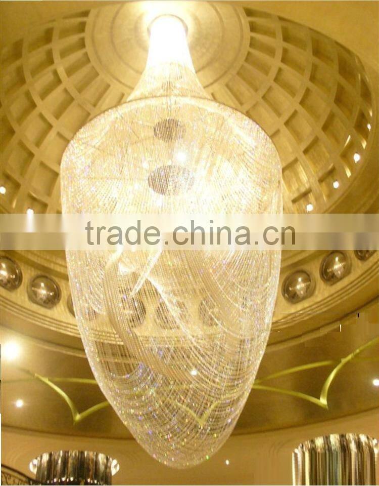 Hotel lobby light/lobby light crystal light/large engineering lights