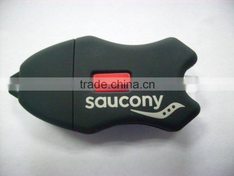 Mini USB charged LED Torch for garment