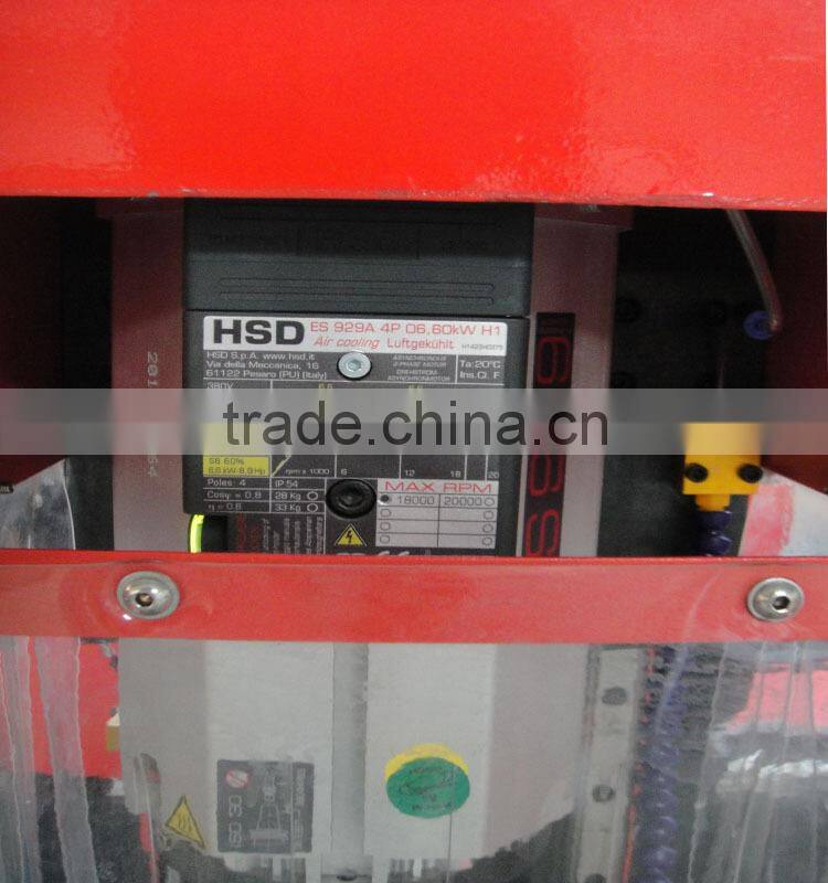 Jinan 3 axis aluminum profile cnc milling machine with X-axis feed rate 0~60m/min