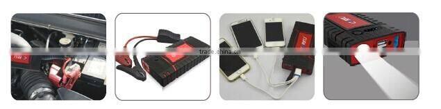 2016 New multi function mini jump starter power bank for car booster