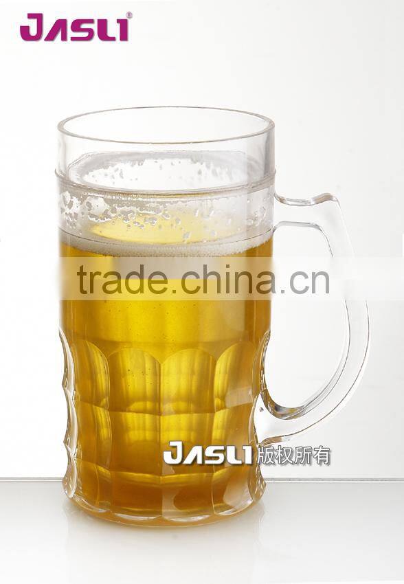 double wall plastic freezer mug with logo printing
