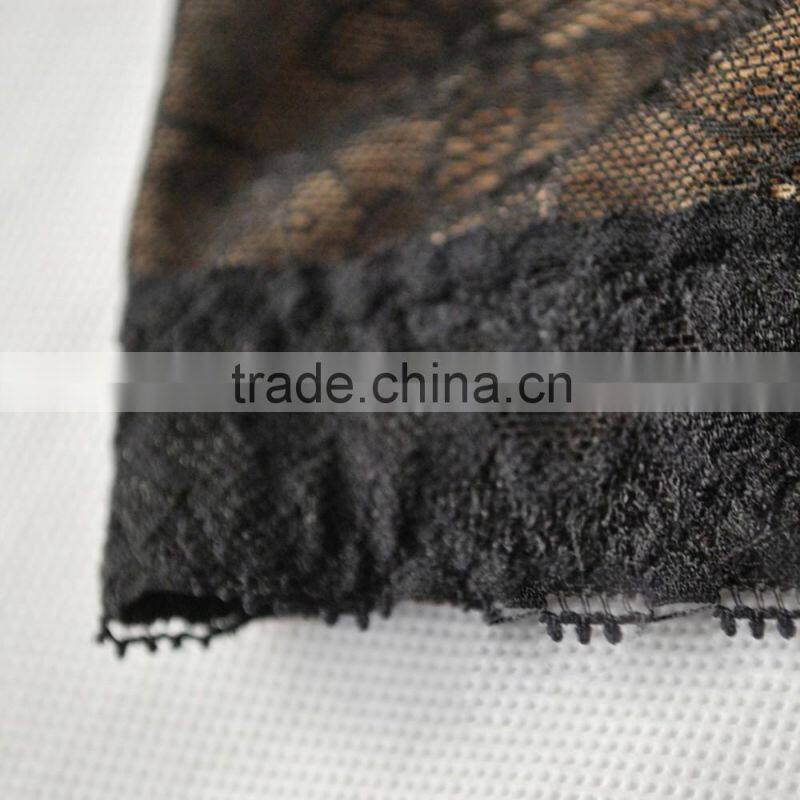 Women's Mesh Lace Trim Underwired Wide Strap Push Up Bra Chest Back Support