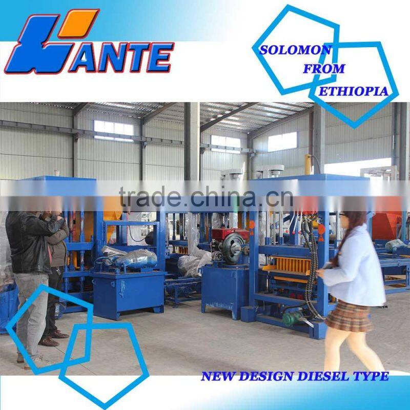WANTE Brand--Block Making Machine--QT40-3 hallow block making machine