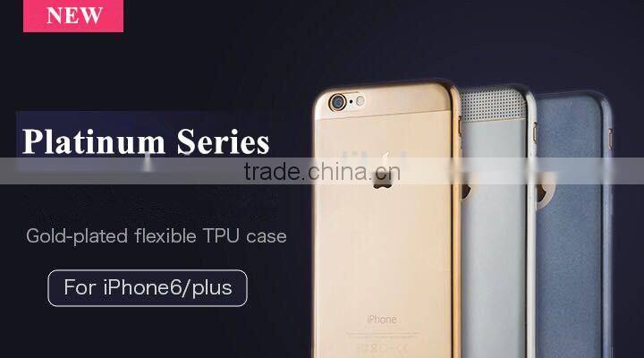 Platinum Series TPU case, For iphone 6/plus Style case cover, environmental protective TPU material