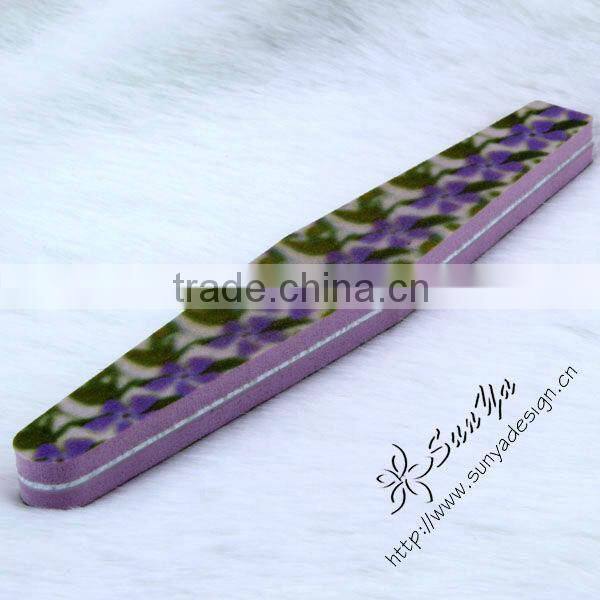blue sponge file nail file