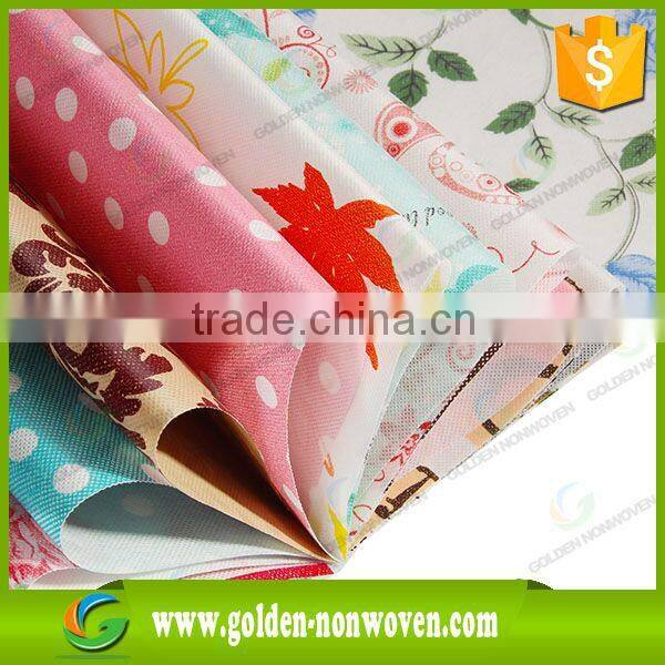 cross pattern Spunbond PP Non Woven Fabric pp cambrelle shoes interlining material