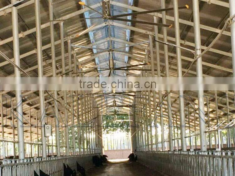 24FT(7.3M) HVLS Automatic Large Ceiling Fan Industrial big ceiling fan