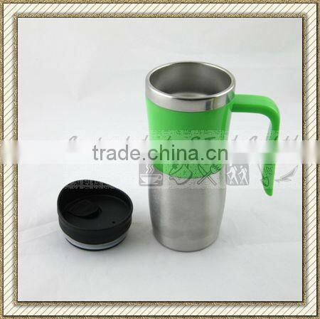 400ml insulated stainless steel travel mug / coffee mug