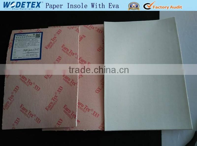 Nonwoven paper insole,insole paper with eva