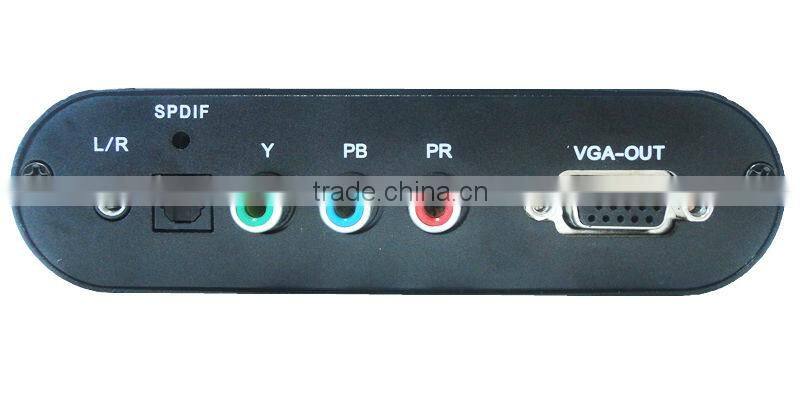 HDMI to VGA+YPBPR Muli-media Switcher