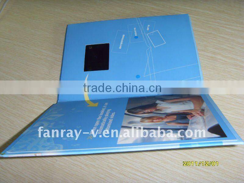 2.4'' video greeting card display