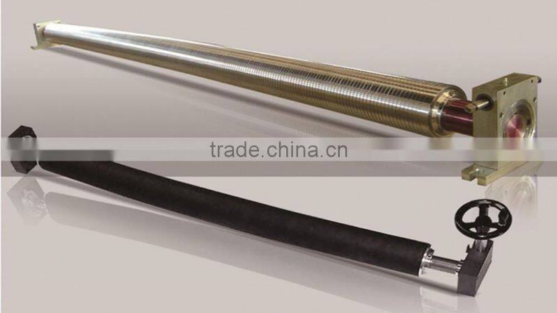 Working speed 1200rpm paper machine used expander banana roll