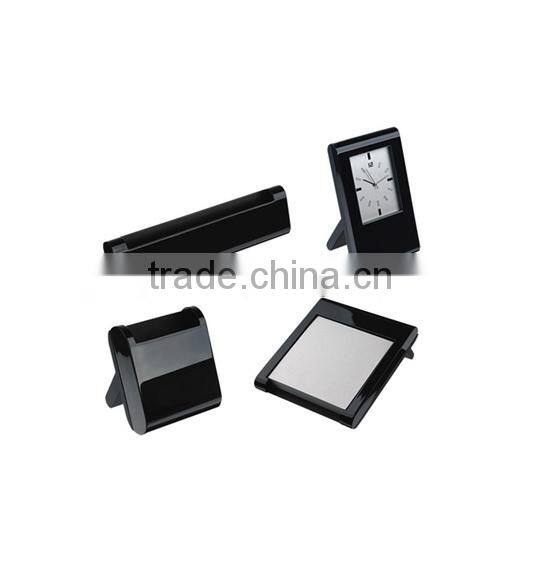 High quality black metal name card holder