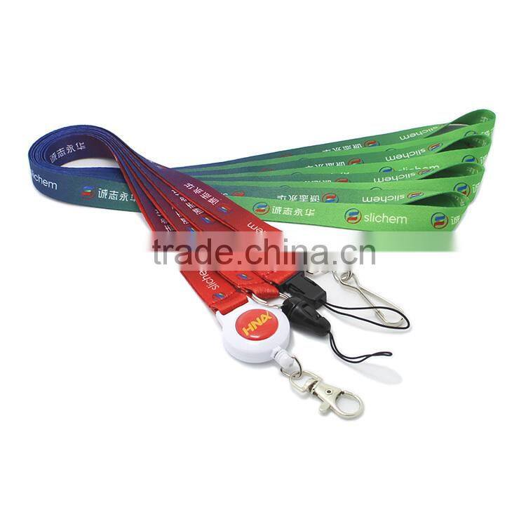 High quality custom logo luggage strap mobile phone straps remote control lanyard ID lanyards