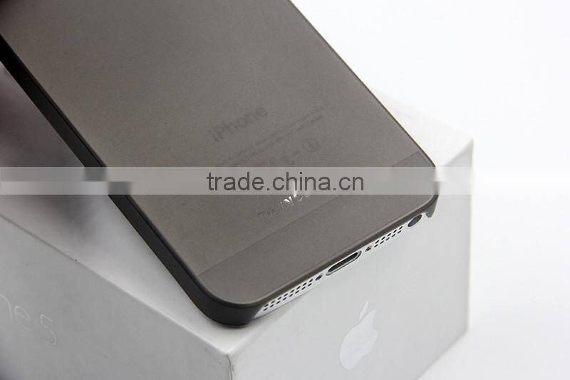 PP cell phone covers for iPhone SE with three sided design