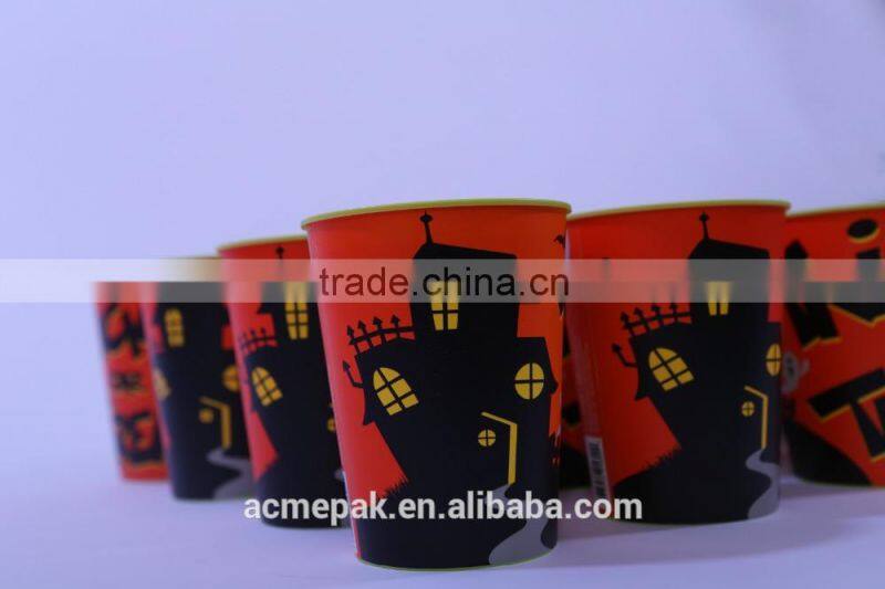 500ml IML tea milk coffee plastic cup