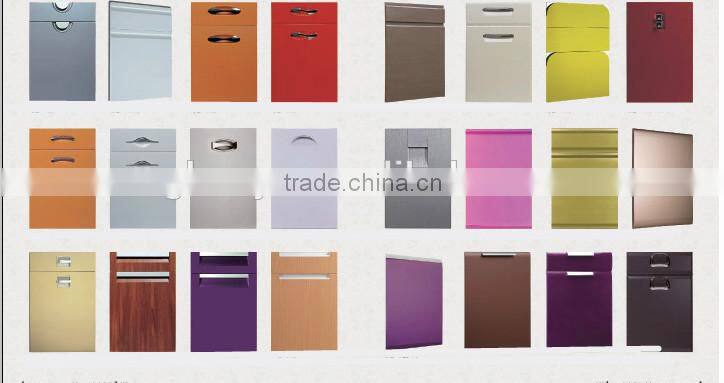 Kitchen Cabinet Design/china PVC Kitchen Cabinet with white color