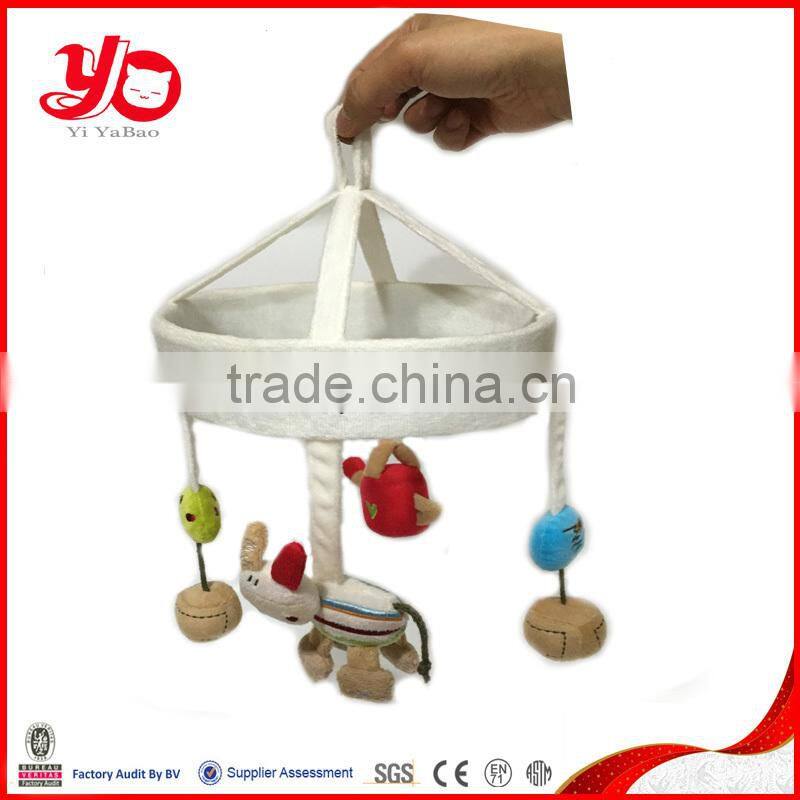 Lovely Plush Toy bed bell , Plush Baby Bed Bell