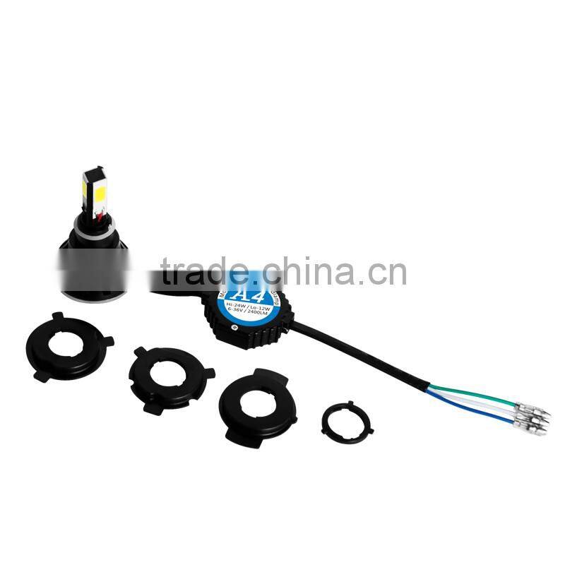 Super visibility 2015 New 4 side led motor headlight