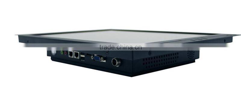 15 inch open frame capacitive touch industrial panel pc for pay station