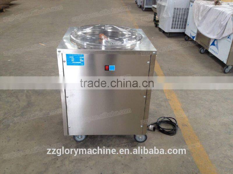 Most popular CE approved flat pan fried ice cream machine