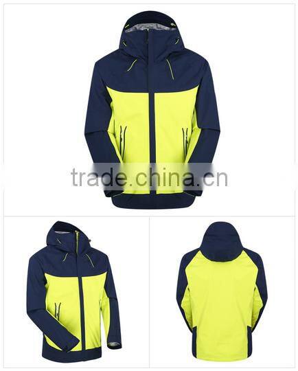 Custom men waterproof jacket