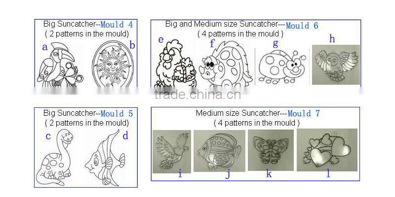 high quality painting plastic toys