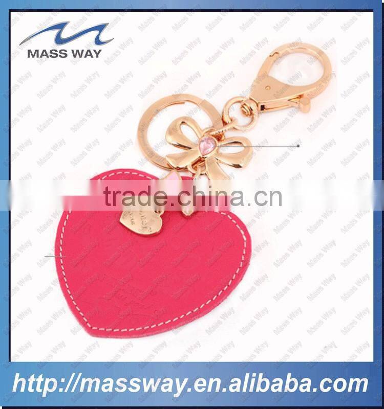 handmade famouse car real custom metal genuine leather key chain