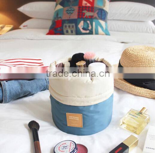 Nylon make up cosmetic drawstring bag