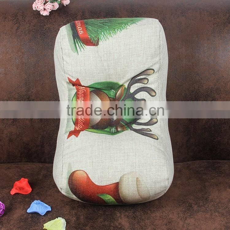 2015 new cartoon christmas series Cute Milu deer waist cushion cover car pillow