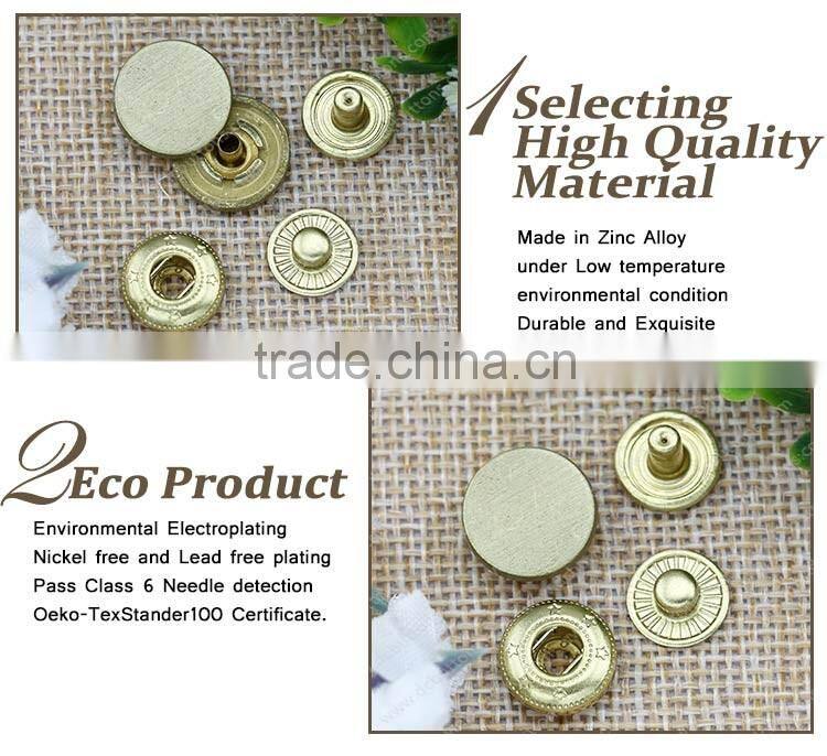 Customized Cap Snap Buttons For Garment,Snap Fastener for Clothing