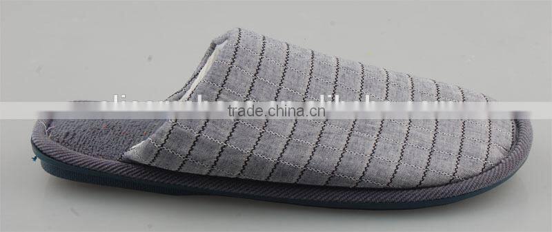 warm cotton fabric man bathroon slipper shoes winter soft competitive price man bathroom slipper