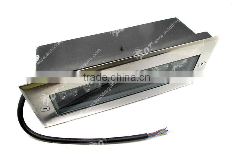 RGB mode Led worklight light bar with 6pcs high intensity leds in each unit