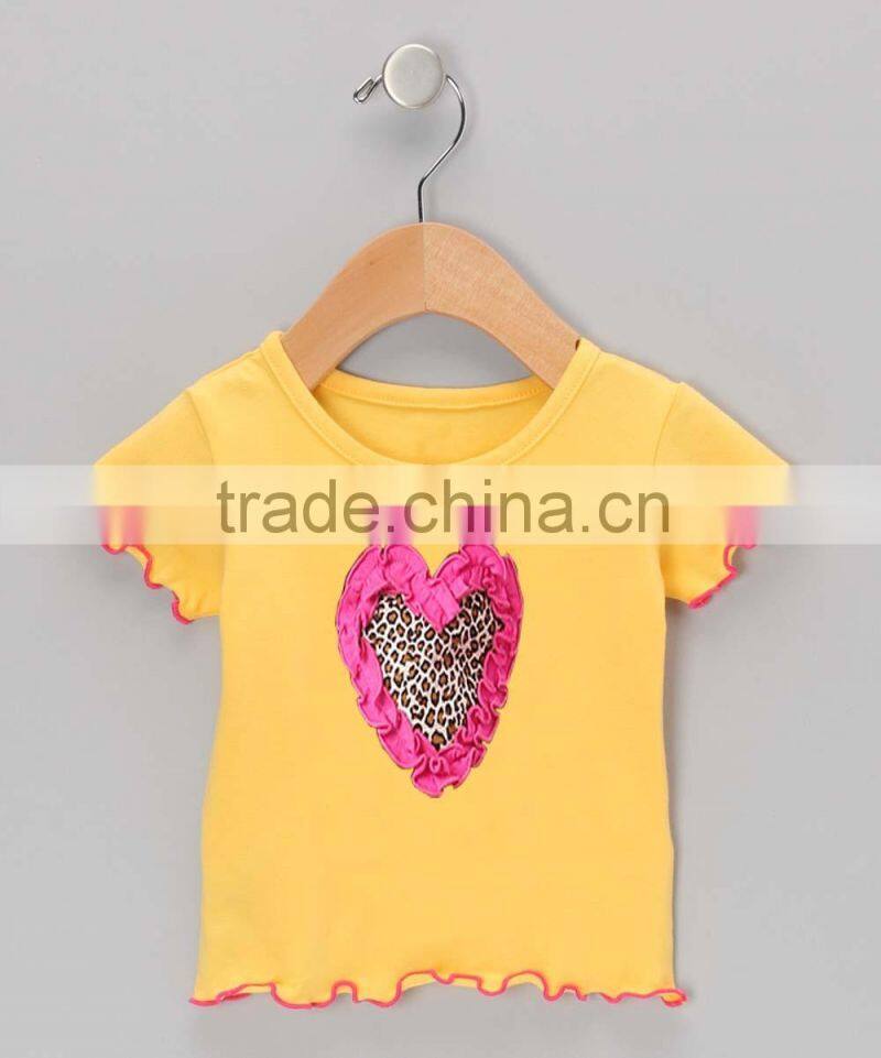 baby tops and blouses 2015 made in turkey palegreen top fashion girl t shirt bulk wholesale baby tops