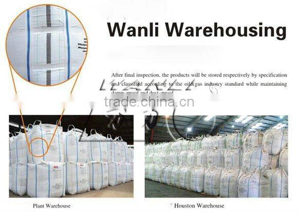 20-40 30-50 40-70 proppant made by Wanli popular with Weatherford