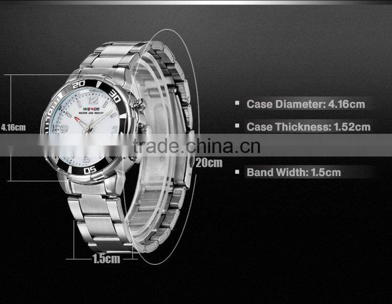 WEIDE Wrist Watch Water Proof Military Watches Men Luxury Brand Automatic
