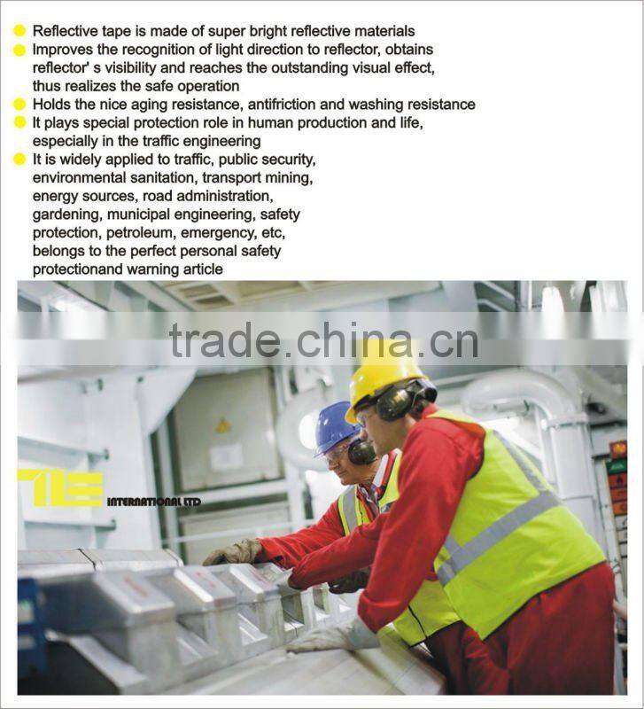 100% polyester CE Reflective Safety Vest