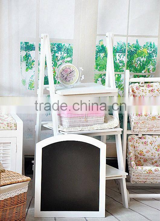 4 Chinese manufacturing ~ Zakka pastoral style solid wood furniture - storage rack - flower - wood - shelf